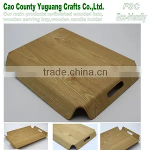 Painted Ashtree Serving Tray, Restaurant Thin Serving Tray, Food Trays thumbnail-1