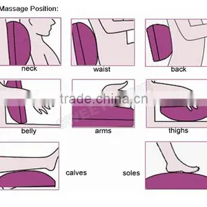 Electric Thermal Car and Home Shiatsu Massage Pillow thumbnail-4