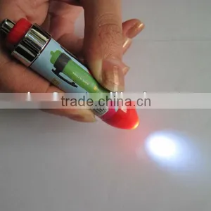 Funny Ball-point Pen With White Light thumbnail-1