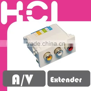 Screw Terminal Type 3RCA Stereo Audio A/V Module thumbnail-1