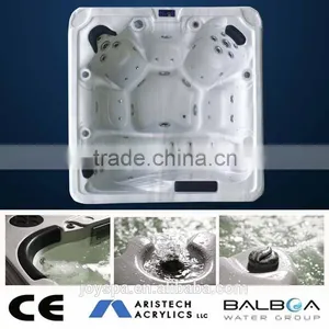 Hot Sale New Acrylic Acrylic Bathtub for 5 Person Outdoor Whirlpool Hot Tub JY8016 thumbnail-2