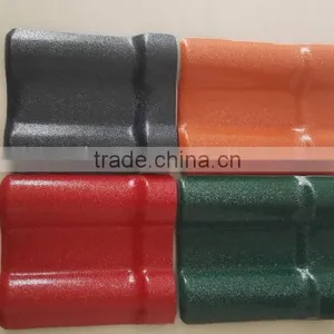European Different Color Spanish Style Synthetic Resin Roof Tile thumbnail-1