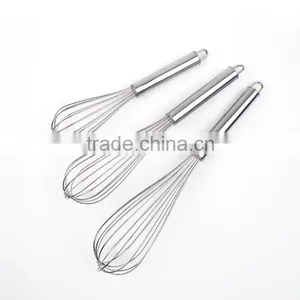 Kitchen Stainless Steel Egg Beaters Eggbeater Whisk Mixer Egg Cook Tools Kitchen Blender New D12 thumbnail-1