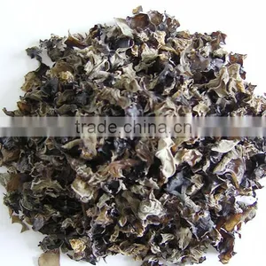 Dehydrated Black Edible Fungus White Back Fungus thumbnail-2