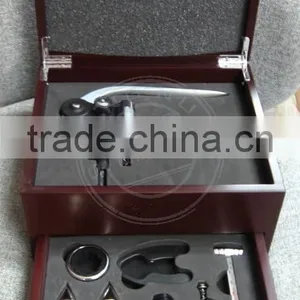 Wooden Box Wine Corkscrew Set Wine Opener Set thumbnail-1
