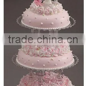 PC 3 Tiers Wedding Cake Stand thumbnail-1