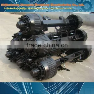 Widely Used American/German Type Trailer Axle Made in China thumbnail-1