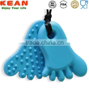Teether BPA Free 10 Pcs per Color Teething Pendant Necklace FDA, LFGB,SGS&NSF thumbnail-4