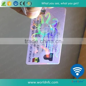 Ultralight C Chip PVC Plastic RFID Hologram Cards thumbnail-3