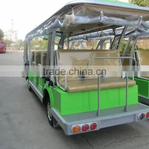 14 Seat Sightseeing Electric Mini Bus thumbnail-4