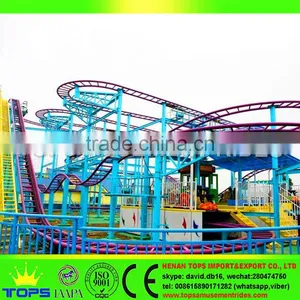 Thrilling Amusement Track Ride Roller Type Spinning Coaster thumbnail-2