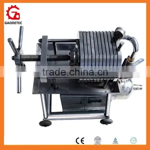 China Wholesale Stainless Steel 304 Chamber Filter Press Price thumbnail-1