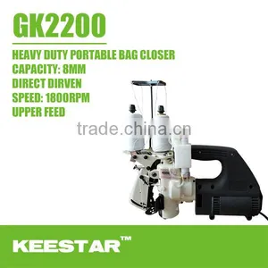 Keestar GK2200 Single Needle Double Thread Chain Stitch Plastic Portable Bag Sealer thumbnail-1