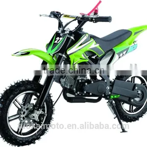 Top Quality 49cc 2-stroke Pull Start Girl Mini Dirt Bike for Sale (TKD50-011) thumbnail-2