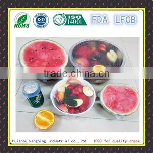 Food Grade Durable Universal Silicone Lid,flexible Silicone Lid,silicone Stretch Lids thumbnail-1