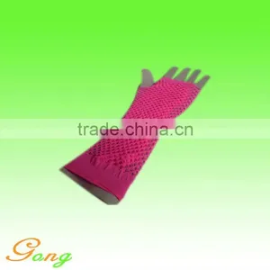 Fashion Short Tulle Wedding Gloves thumbnail-1