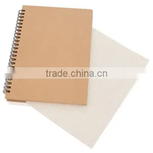 Hard Cover Spiral Custom Recycled Paper Notebook thumbnail-1