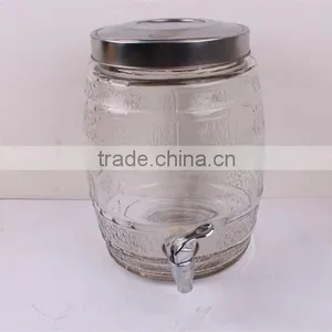 Hot Selling Glass Juice Dispenser With Tap thumbnail-6