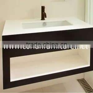 CORIAN Solid Surface Bathroom Vanity thumbnail-1