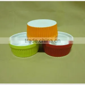New Product Colorful Sugar Bowl,stoneware Pudding Bowl,ceramic Bowls thumbnail-2