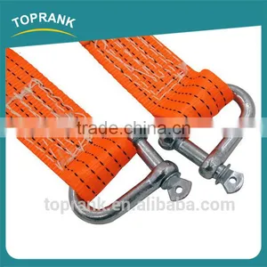 3.5m 4ton Towing Strape Polyester Flat Heavy Duty Car Tow Rope thumbnail-3