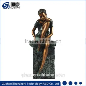 Wholesale Ballet Dancer Art Work Supplies Garden Art Furniture thumbnail-1