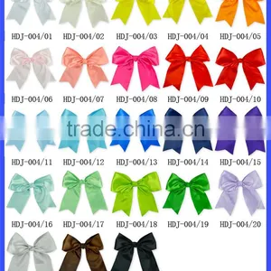 Wholesale Cheap Boutique Satin Ribbon Bowknot Christmas Tree Decorations Bowknot thumbnail-1