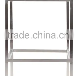 Factory Price Stainless Steel Frame Metal Type Chair Comfortable New Design High Bar Chair thumbnail-2