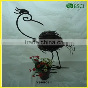 YS88011 Metal Bird Decoration Home Made in Xiamen With Size 18*12.5*35" thumbnail-1