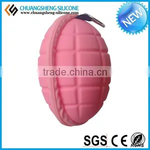Bomb Shaped Silicone Smart Wallet, Silicone Coin Purse, Kids Money Bag thumbnail-2
