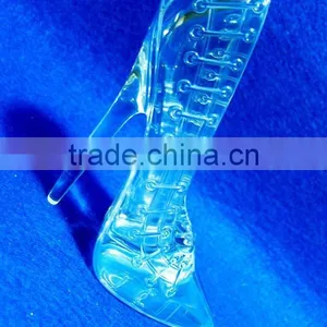 Acrylic Manufacturer Craft Clear Crystal Shoes Wedding & Valentines Gift thumbnail-2