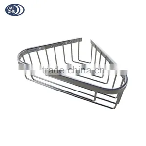 Simple Style Hanging Bathroom Shower Rack With Soap Dish thumbnail-4
