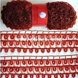 Fancy Yarn, Feather Yarn,Boucle Yarn, Chunky Yarn, Cake Yarn, Fishnet Yarn, Mesh Yarn, Knitting Yarn, Yarn thumbnail-4