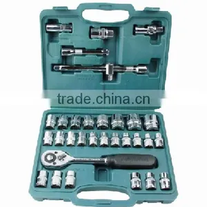 32 Pcs 1/2" Drive Socket Wrench Set Tools Household Tools thumbnail-1