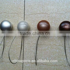 2015 Round Resin Magnetic Tieback With Cheapest Price thumbnail-1