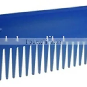 Variety of Colour Plastic Horse Hair Comb thumbnail-2