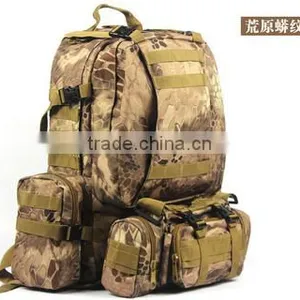 New Men's Camouflage Backpack Outdoor Mountaineering Bags Tactical in the Combination of Many Backpack thumbnail-4