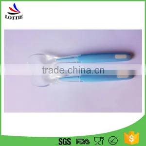 High Quality Food Grade Heat Resistant Eco-friendly Non-toxic Baby Silicone Spoon. thumbnail-3
