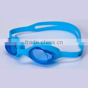 Wholesale Summer Swimming Glasses Kids Soft Silicone One Piece Swimming Eyewear thumbnail-1