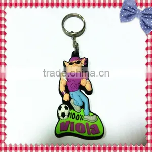 Wholesale High Quality Silicone Rubber Keychain thumbnail-1