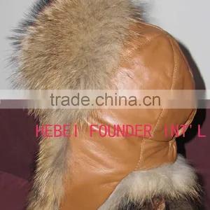 Fashion Ladies Raccoon Fur Hats thumbnail-1