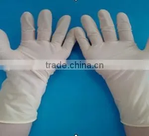 Powder or Powder Free Disposable Latex Gloves thumbnail-1