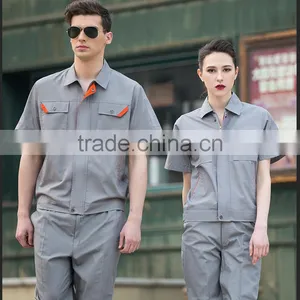 Summer Short Sleeve Worker Sets Uniform Labor Insurance Clothing thumbnail-4