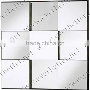 Fashion White 3D Frameless Mirror Wall Mirror for Decoration thumbnail-1