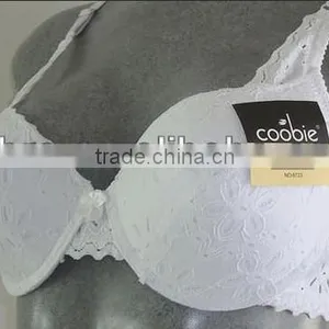 High Quality Fabric and Lace Ladies Lace Underwear Bra thumbnail-1