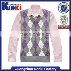 High Quality Knitted Man Sweater thumbnail-1