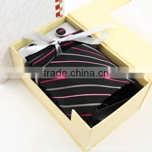 HD-TS46 100% Silk Woven Necktie Sets,custom Neck Tie With Gift Box thumbnail-1