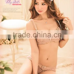 China Made Sexy Girl Sexy Bra Panty Set thumbnail-3