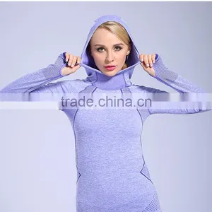 Yoga Jogging Women Tracksuit Sweater Hoody for Women Quick Dry 2016 thumbnail-3
