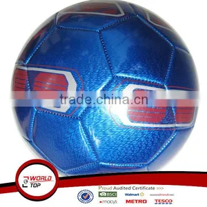 PVC Leather Machine Stitched Soccer Ball thumbnail-1